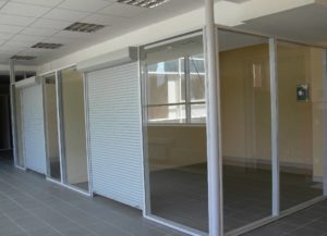 Торговая алюминиевая перегородка